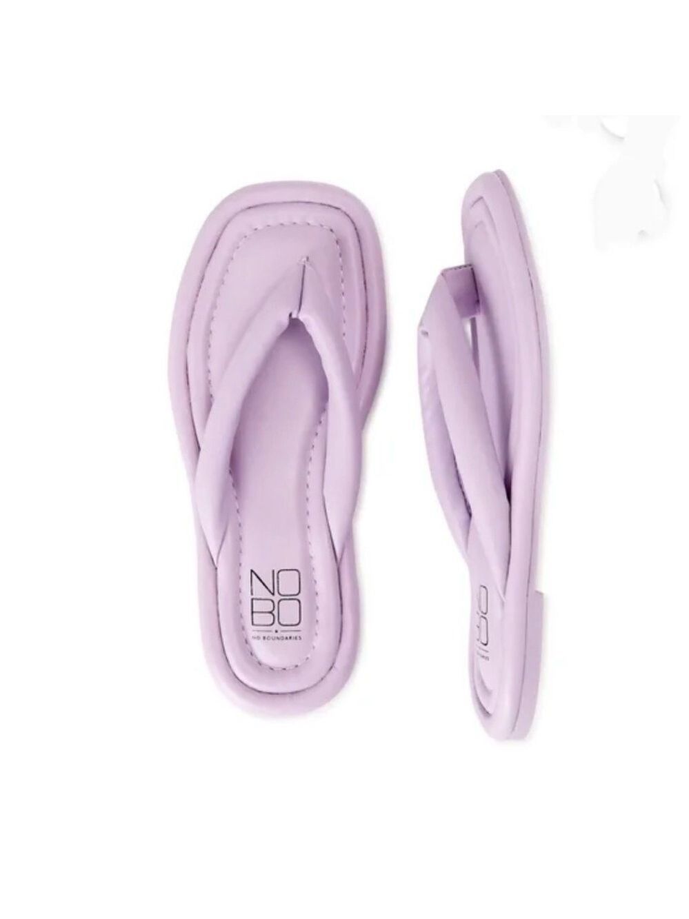 No Boundaries Women's Light Purple Sandals